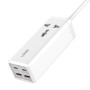 LDNIO 220V 65W, 2xUSB-A + 2xUSB-C + AC, Desktop 2500W, white - SC1418