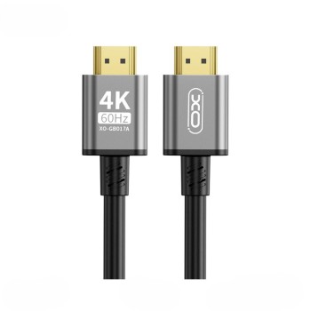 XO GB017A Cable HDMI - HDMI 4K, 3m, black