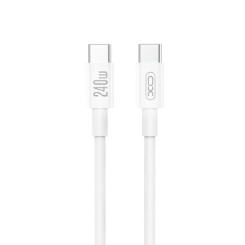 XO NB-Q298 Cable Type-C - Type-C, 240W, 1m,  white