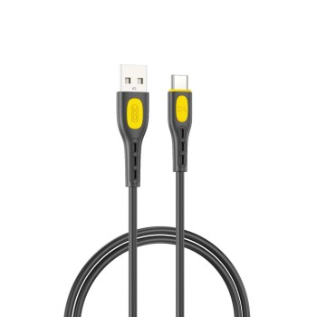 XO NB280 Καλώδιο δεδομένων Type-C 1M 3A Μαύρο