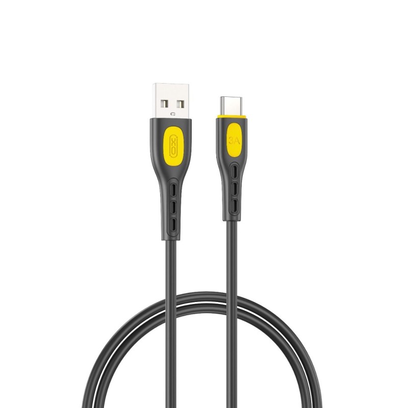 XO NB280 Καλώδιο δεδομένων Type-C 1M 3A Μαύρο