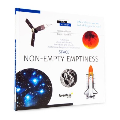 KNOWLEDGE BOOK: SPACE - NON EMPTY EMPTINESS ENGLISH HARDCOVER
