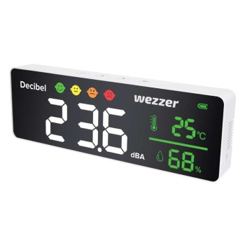 ΜΕΤΕΩΡΟΛΟΓΙΚΟΣ ΣΤΑΘΜΟΣ ΜΕΤΡΗΤΗΣ ΗΧΟΥ WEZZER TEO TH70