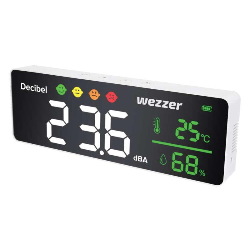 ΜΕΤΕΩΡΟΛΟΓΙΚΟΣ ΣΤΑΘΜΟΣ ΜΕΤΡΗΤΗΣ ΗΧΟΥ WEZZER TEO TH70