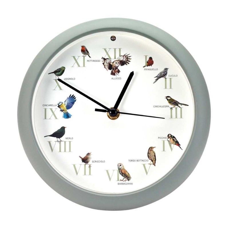 CLOCK BIRD GREEN, 8