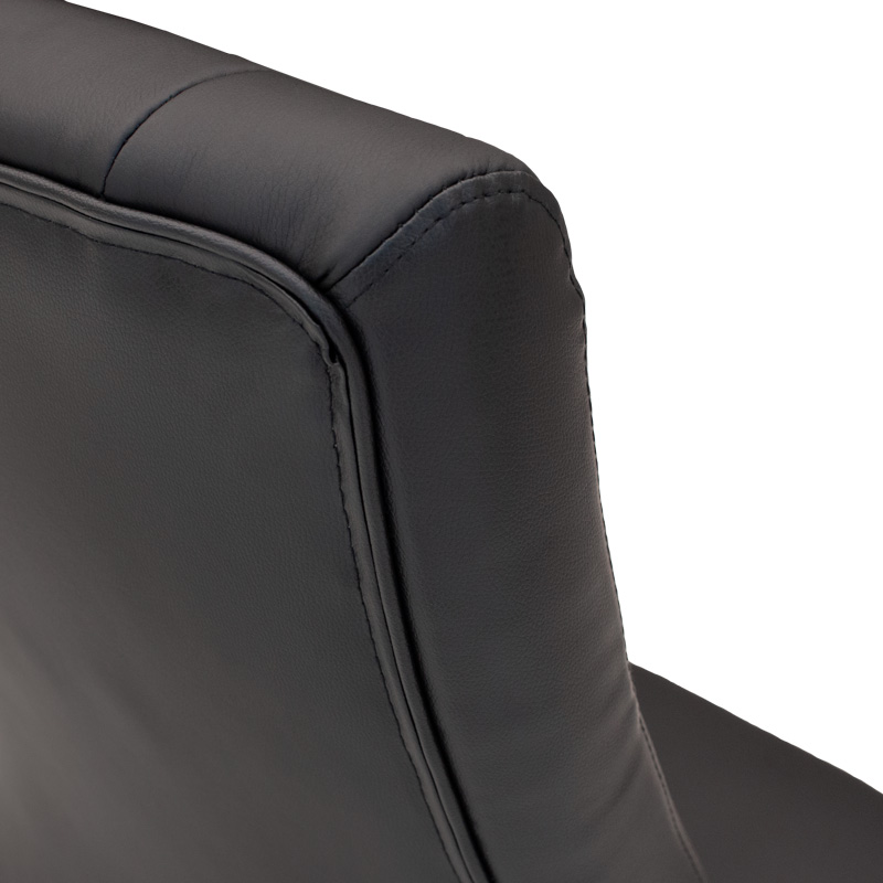 Καρέκλα γραφείου διευθυντή Roby pakoworld με pu χρώμα μαύρο