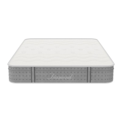 Στρώμα Diamond pakoworld pocket spring+gel memory foam 25-27cm 150x200εκ