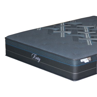 Στρώμα Resty pakoworld pocket spring μονής όψης με ενσωματωμένο ανώστρωμα 32cm 160x200εκ