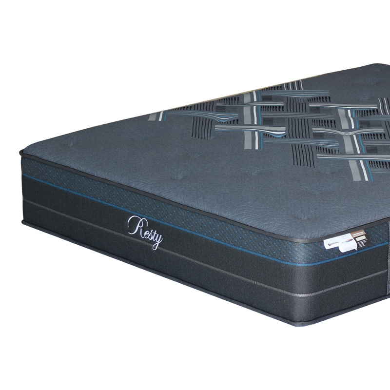 Στρώμα Resty pakoworld pocket spring μονής όψης με ενσωματωμένο ανώστρωμα 32cm 160x200εκ