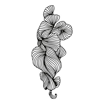 Διακοσμητικό τοίχου Bilem pakooworld μαύρο μεταλλικό 20x0,15x50εκ