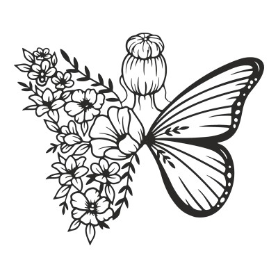 Διακοσμητικό τοίχου Terfia pakooworld μαύρο μεταλλικό 60x0,15x60εκ