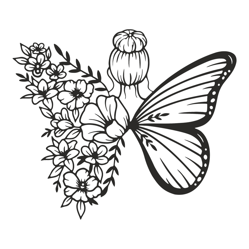 Διακοσμητικό τοίχου Terfia pakooworld μαύρο μεταλλικό 60x0,15x60εκ