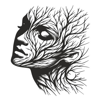 Διακοσμητικό τοίχου Solfy pakooworld μαύρο μεταλλικό 80x0,15x80εκ