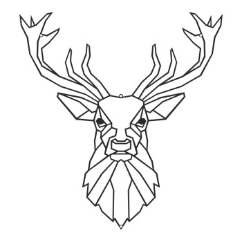 Διακοσμητικό τοίχου Stagio pakooworld μαύρο μεταλλικό 40x0,15x40εκ