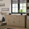 Μπουφές Libby pakoworld oak 160x39.5x83εκ