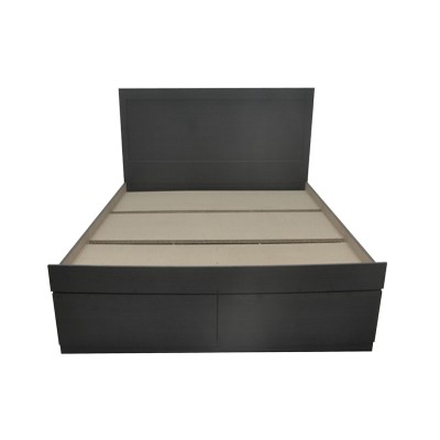 Κρεβάτι Olympus pakoworld με συρτάρι σε wenge απόχρωση 100x200εκ