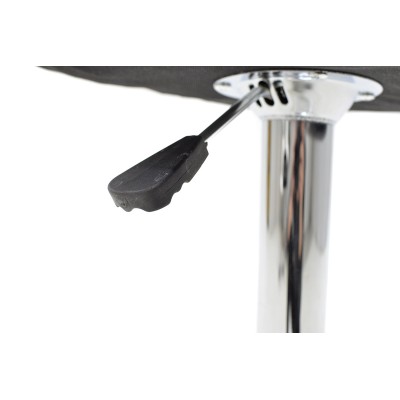 Σκαμπό μπαρ Coozy pakoworld pu σε λευκό χρώμα σκελετός χρωμίου | 2 τμχ