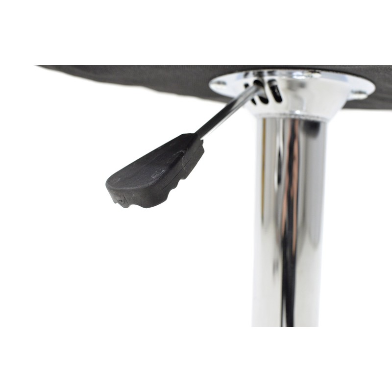 Σκαμπό μπαρ Coozy pakoworld pu σε λευκό χρώμα σκελετός χρωμίου | 2 τμχ