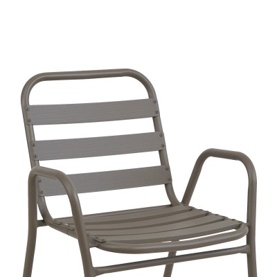 Τραπεζαρία Sussie-Ensure pakoworld 5τεμ μέταλλο-γυαλί σε σαμπανιζέ απόχρωση 140x80x70εκ