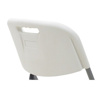 Καρέκλα catering-συνεδρίου πτυσσόμενη Edison pakoworld χρώμα λευκό | 4 τμχ