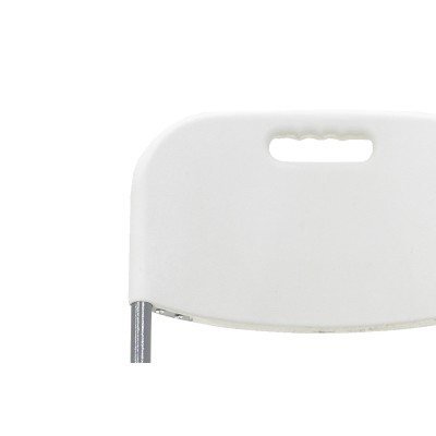 Καρέκλα catering-συνεδρίου πτυσσόμενη Edison pakoworld χρώμα λευκό | 4 τμχ