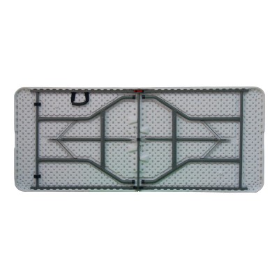 Τραπέζι catering-συνεδρίου Nedio pakoworld πτυσσόμενο-βαλίτσα λευκό 180x70x74εκ