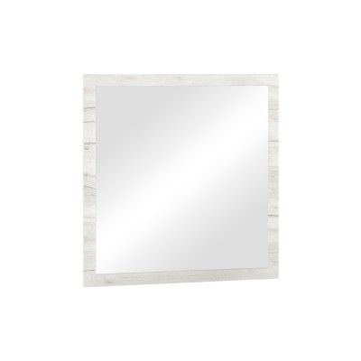 Τουαλέτα-καθρέπτης Neruda pakoworld λευκό antique-oak 114,5x39,5x76εκ