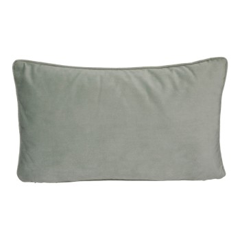 Μαξιλάρι διακοσμητικό Lubel pakoworld ύφασμα σε μέντα απόχρωση 30x50εκ