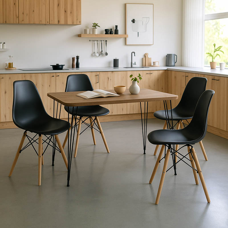 Φοιτητικό πακέτο επίπλων κουζίνας Nectar pakoworld σετ 5τεμ