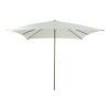 Ομπρέλα επαγγελματική Solis pakoworld μέταλλο - αλουμίνιο μονοκόμματος ιστός σε λευκή-άμμου απόχρωση 250x250x235εκ