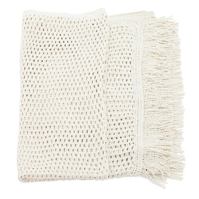 Δίχτυ σκίασης Roof pakoworld μακραμέ μπεζ 2x2m