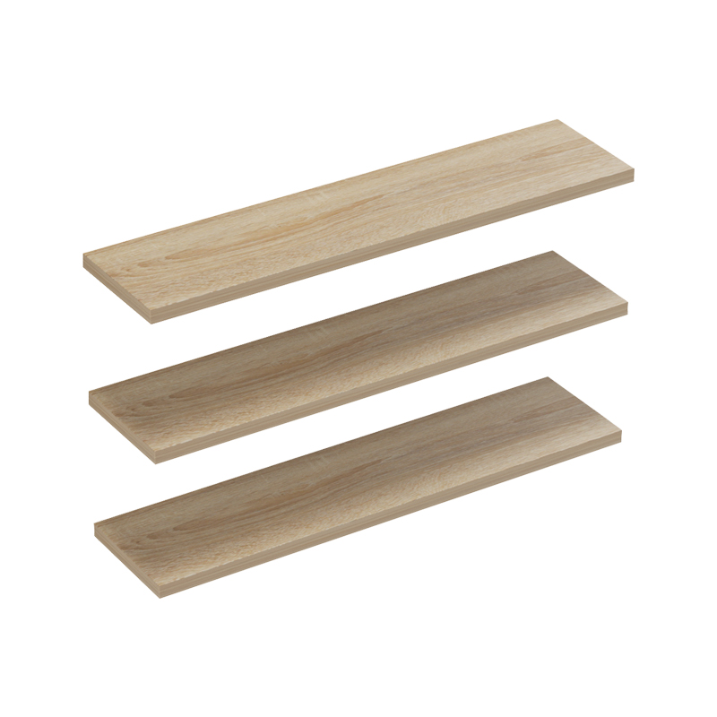 Ραφιέρα τοίχου Divar pakoworld sonoma 60x14.5x1.8εκ