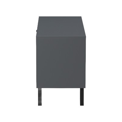 Έπιπλο τηλεόρασης Tuscany pakoworld sonoma-ανθρακί 100x40x51εκ