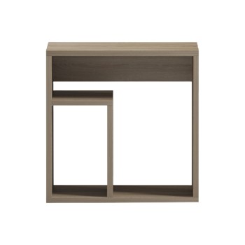 Βοηθητικό τραπέζι Doublo pakoworld sonoma 40x35x40εκ