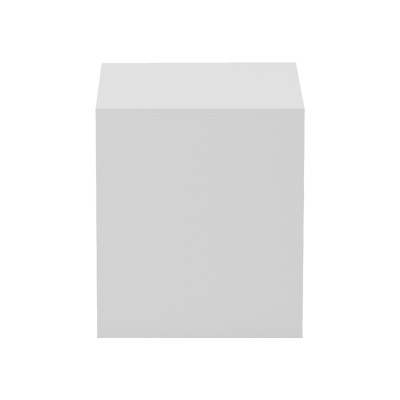 Βοηθητικό τραπέζι Doublo pakoworld λευκό 40x35x40εκ