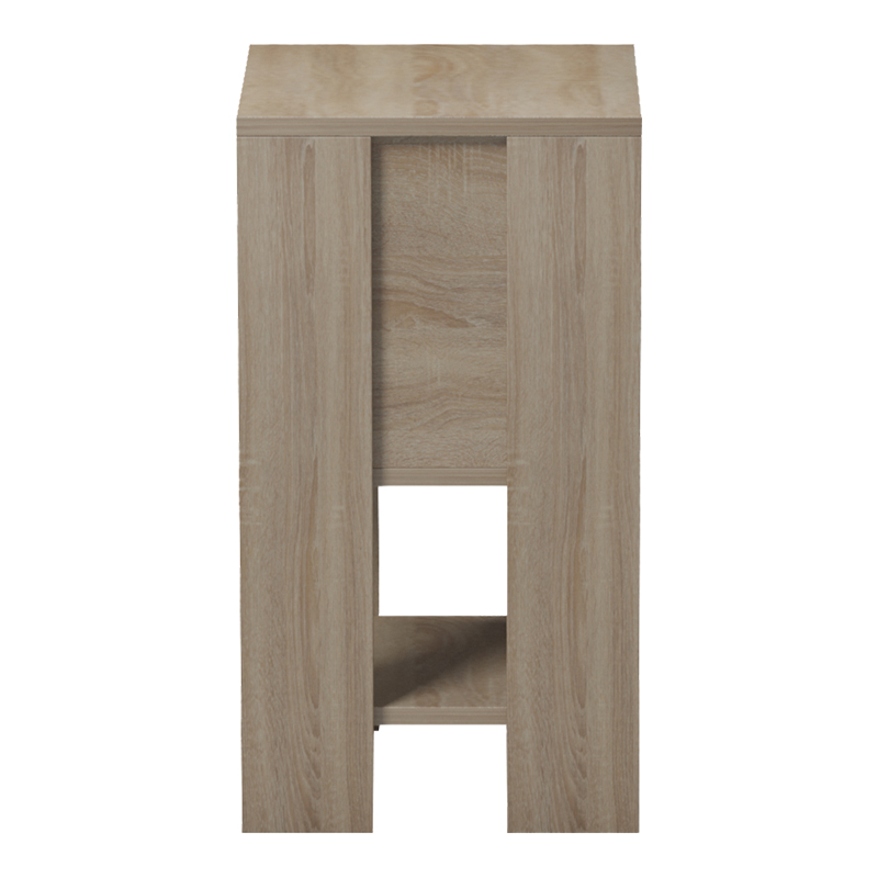 Κομοδίνο Reppo pakoworld sonoma 30x30x55εκ