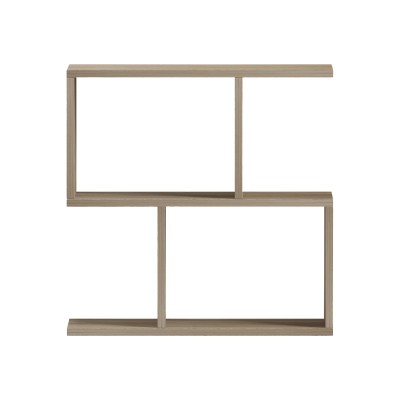 Βοηθητικό τραπέζι-βιβλιοθήκη Wesmol pakoworld sonoma 50x20x50εκ