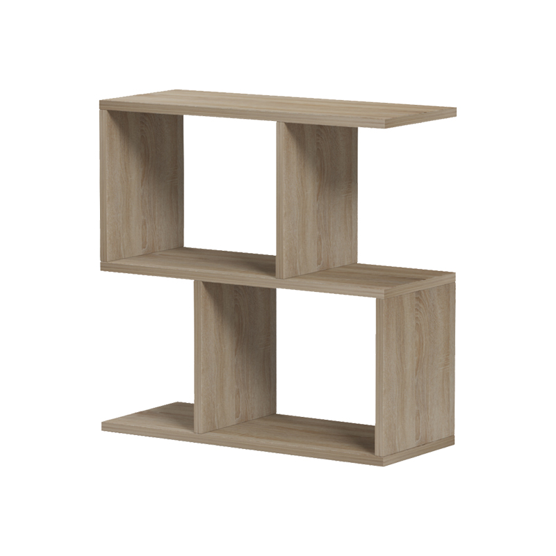 Βοηθητικό τραπέζι-βιβλιοθήκη Wesmol pakoworld sonoma 50x20x50εκ