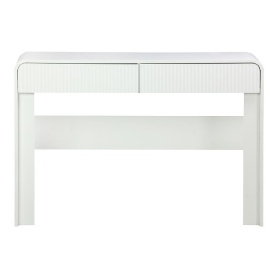 Κονσόλα Zeplen pakoworld λευκό mdf 110x38x75εκ