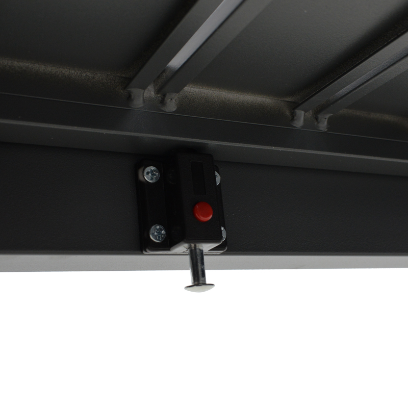 Τραπεζαρία Azelie-Lafla pakoworld σετ 7τεμ ανθρακί ύφασμα-ανθρακί αλουμίνιο 160-240x90x75εκ