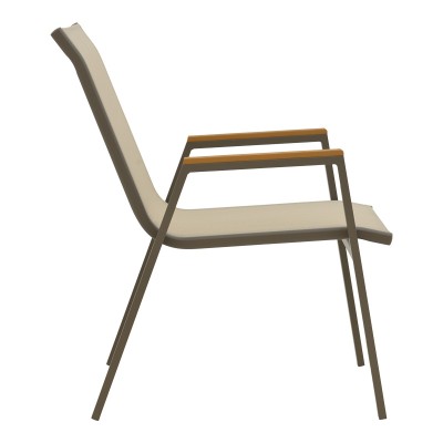 Τραπεζαρία Lafla-Azelie pakoworld σετ 9τεμ σαμπανιζέ αλουμίνιο και plywood σε φυσική απόχρωση 160-240x90x75εκ