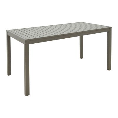 Τραπεζαρία Kliton-Azelie pakoworld σετ 7τεμ σε σαμπανιζέ απόχρωση 150x80x74εκ