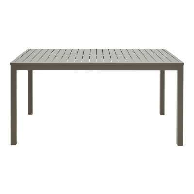 Τραπεζαρία Kliton-Azelie pakoworld σετ 7τεμ σε σαμπανιζέ απόχρωση 150x80x74εκ