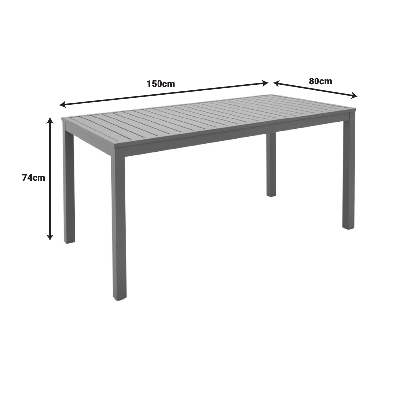 Τραπεζαρία Kliton-Azelie pakoworld σετ 5τεμ σε σαμπανιζέ απόχρωση 150x80x74εκ
