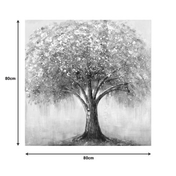 Πίνακας σε καμβά Nator I 3D Inart 80x3x80εκ