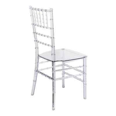 Καρέκλα Tiffany pakoworld διάφανο pc 38x38.5x88εκ