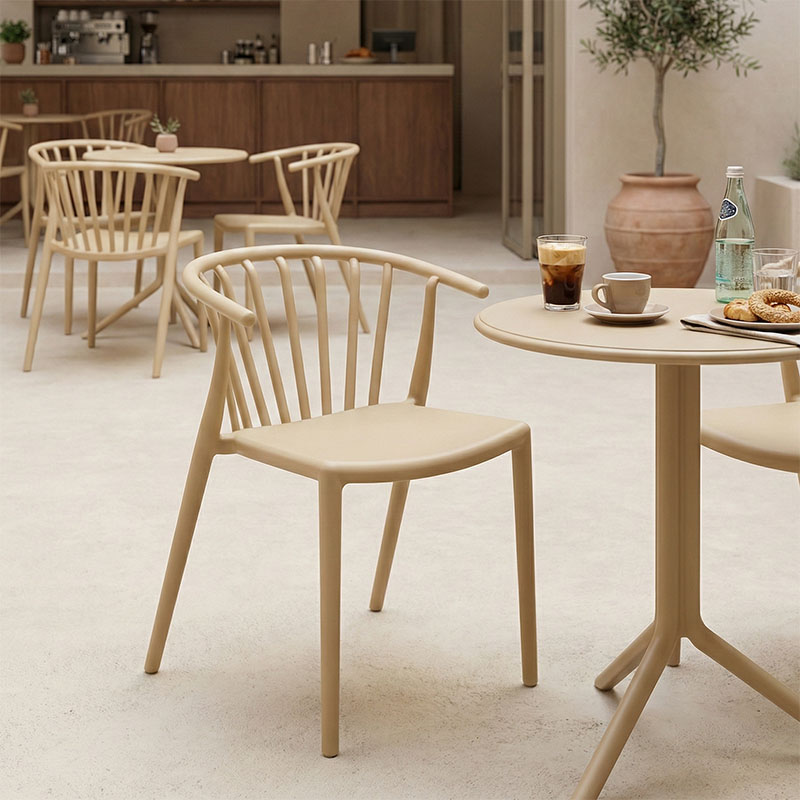 Πολυθρόνα Zelma pakoworld pp σε ανοιχτή απόχρωση cappuccino 55x53x73εκ