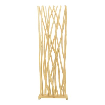 Διακοσμητικό δαπέδου Jati pakoworld teak ξύλο σε φυσική απόχρωση 60x20x190εκ