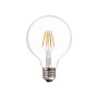 Λαμπτήρας LED G80 Bulb pakoworld 4W E27 2700K 200-220V clear