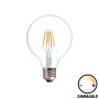 Λαμπτήρας LED G95 Bulb pakoworld dimmable 4W E27 2700K 200-220V clear